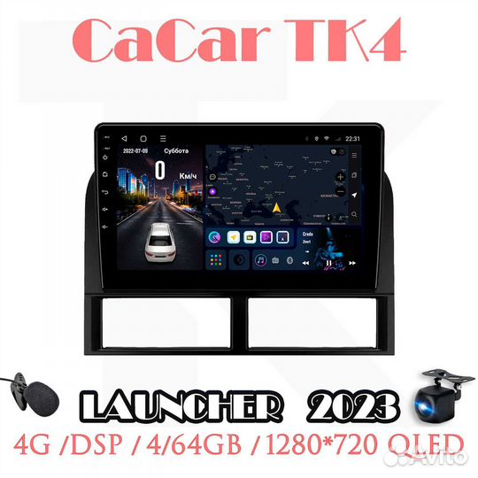 Магнитола Jeep Grand Cherokee 2 андроид 12 TK4