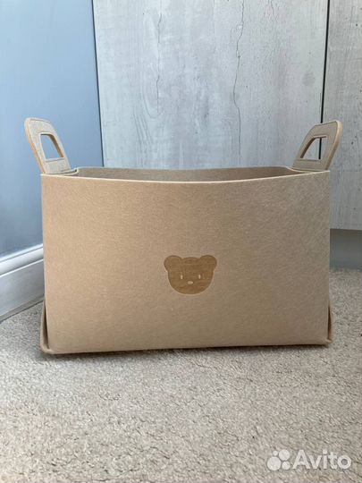 Войлочная корзина (новая) для хранения вещей