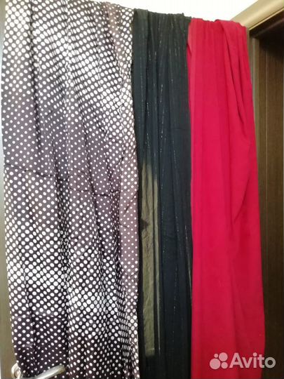 Отрезы ткани и платки времен СССР