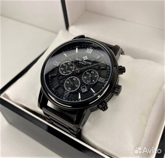 Мужские часы Patek Philippe Black