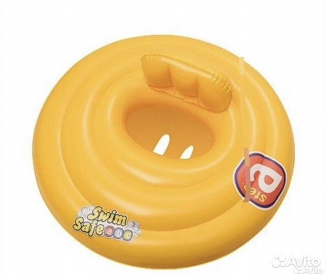 Круг для плавания swim safe и жилет