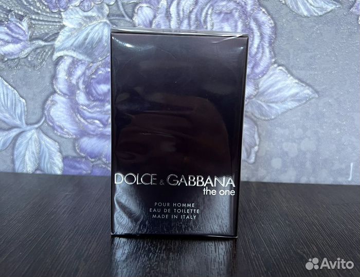 Docle&Gabbana the one pour homme новые оригинал