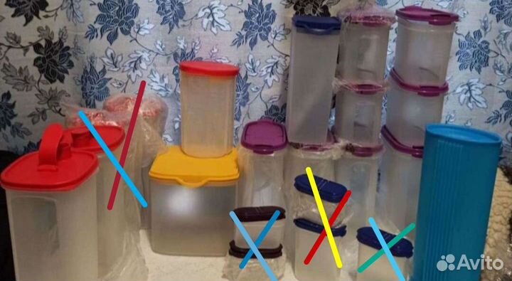 Посуда tupperware, контейнеры, компактусы