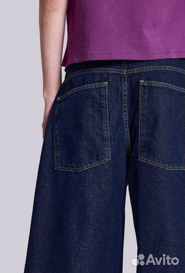 Джинсы Jaded London Indigo Low Rise Colossus Baggy