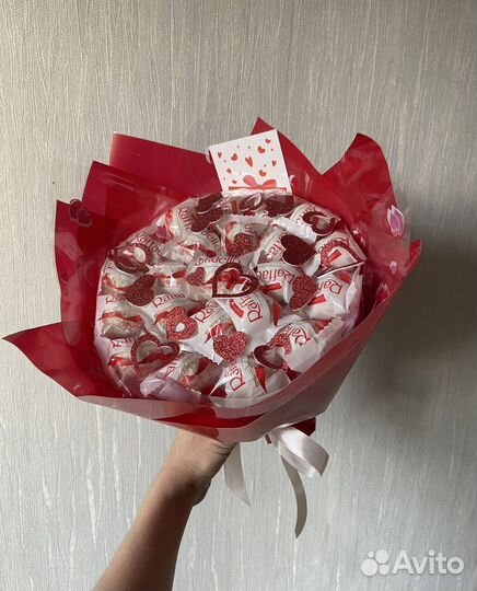 Букет из конфет Раффаэлло, сладкий букет