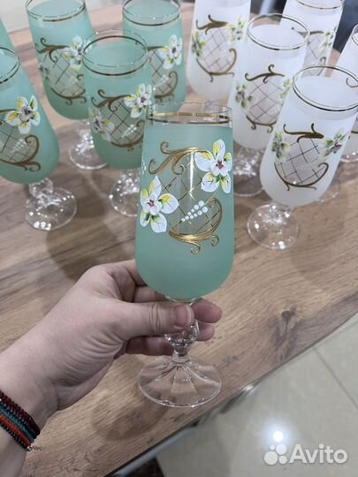 Хрустальные бокалы