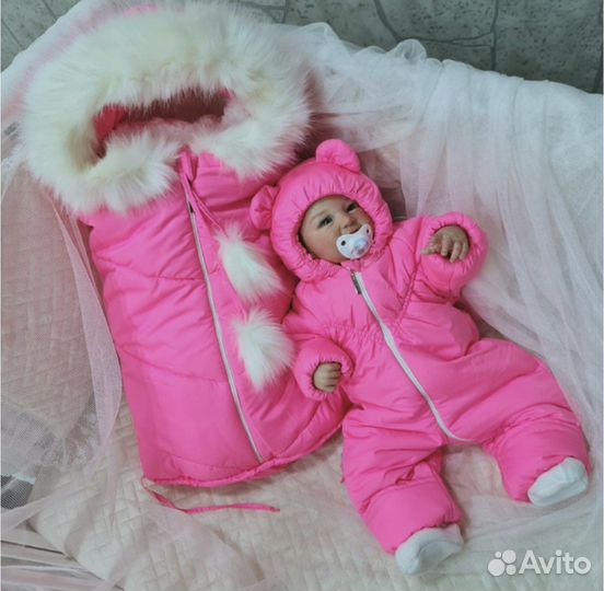 Конверт и комбинезон зимний