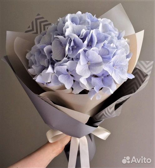 Букет из гортензий