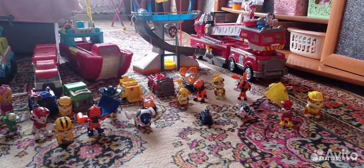 Игрушки щенячий патруль