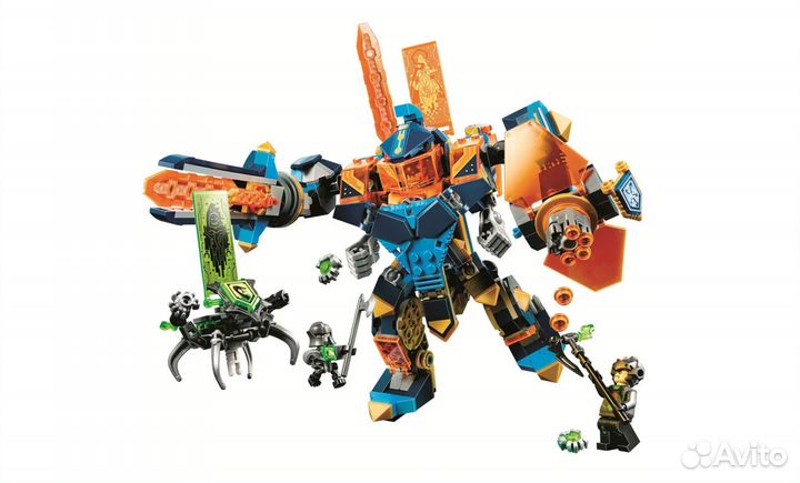Аналог Lego 10817 Nexo Knights Битва роботов