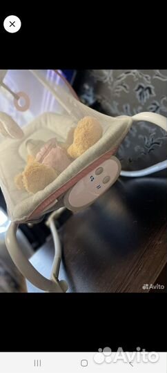 Шезлонг детский для новорожденных