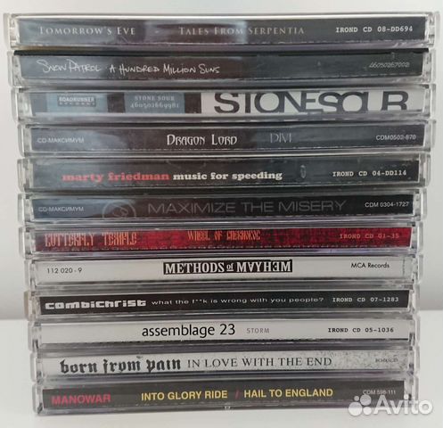 CD диски музыка