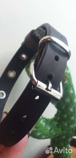 Ошейник для собак ручной работы. Натуральная кожа