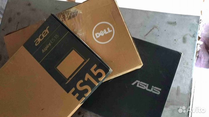 Упаковки от ноутбуков (буки продаются быстрее)