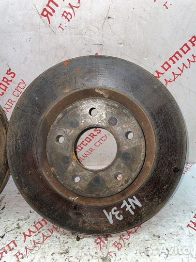 Диск тормозной передний Nissan X Trail T31 2.0