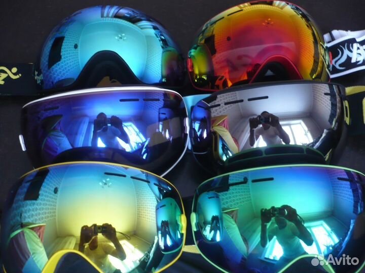 Очки горнолыжные. Маска горнолыжная. Новые
