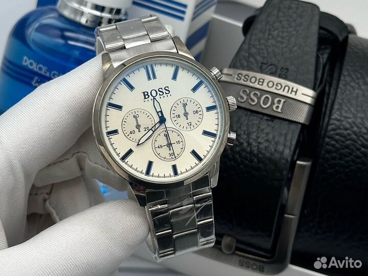 Подарочный набор для мужчин с ремнём