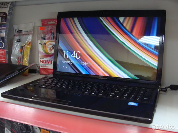 Ноутбук Lenovo G580 Celeron B820 3Гб 320Гб
