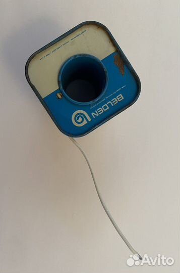 Винтажный кабель 1960 США Belden чилийская медь