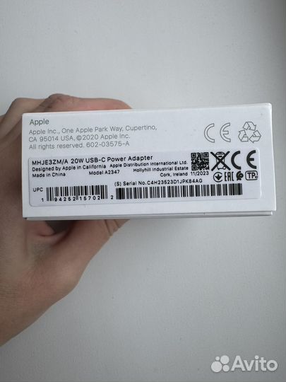 Usb адаптер apple оригинал