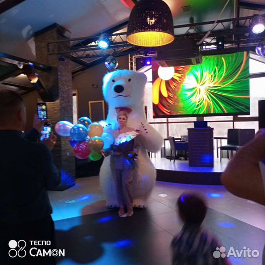 Поздравление от больших мишек