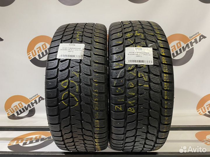 Bridgestone Blizzak LM-25 215/45 R17