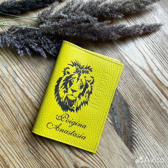 Обложка на паспорт кожа