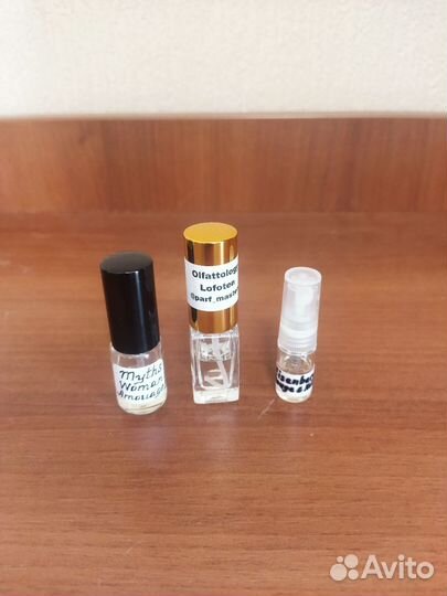 Парфюм отливанты, пробники