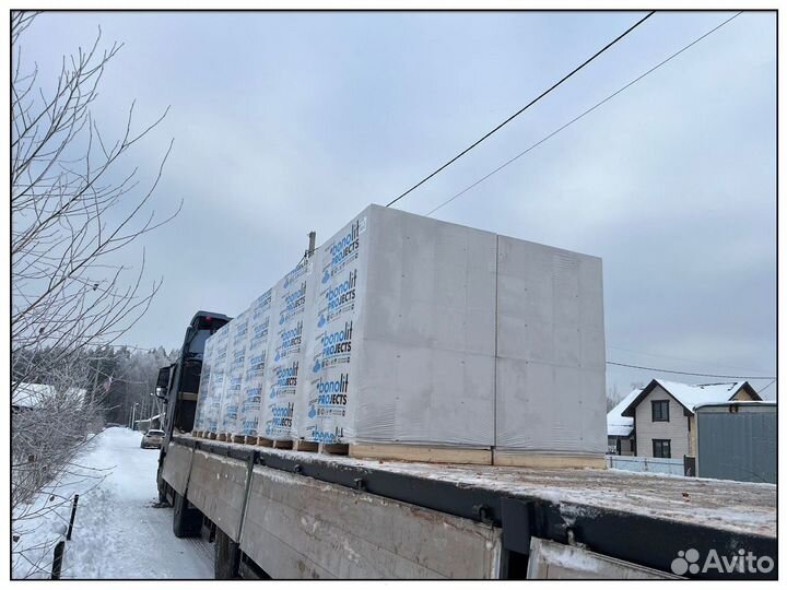 Газобетонные блоки, газобетон с доставкой