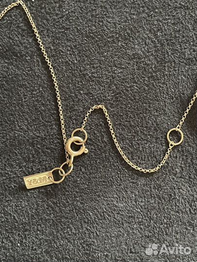 Золотая цепочка с именем 585 пробы