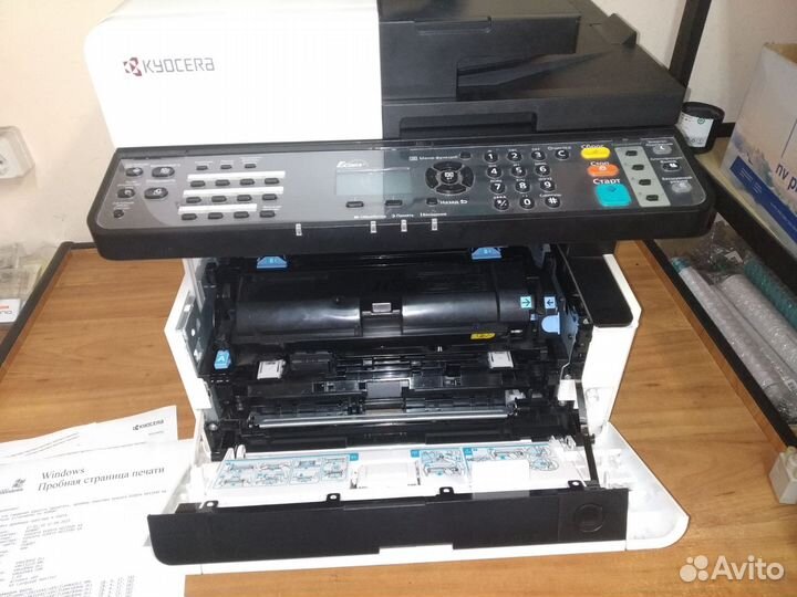 Лазерное Мфу Kyocera M2135dn запр-н сеть + дуплекс