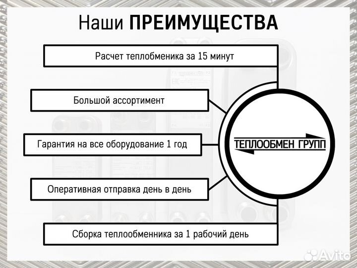 Паяный пластинчатый теплообменник для майнинга