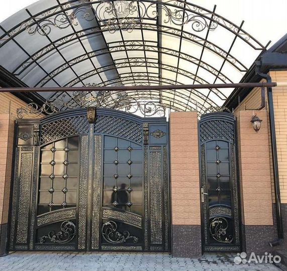 Кованые Ворота,Двери,Перила,Навесы