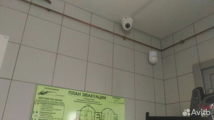 Видеонаблюдение. Комплект на 6 HD камер