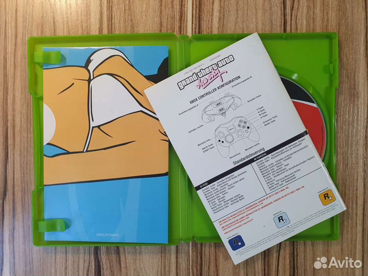 Xbox original / Xbox 360 GTA Vice City. Лицензия