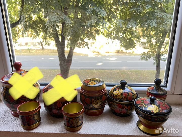 Хохлома, мезенская, городецкая роспись