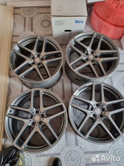 Диски amg r21 с датчиками давления шин оригинал