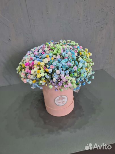 Цветы букет Гипсофила