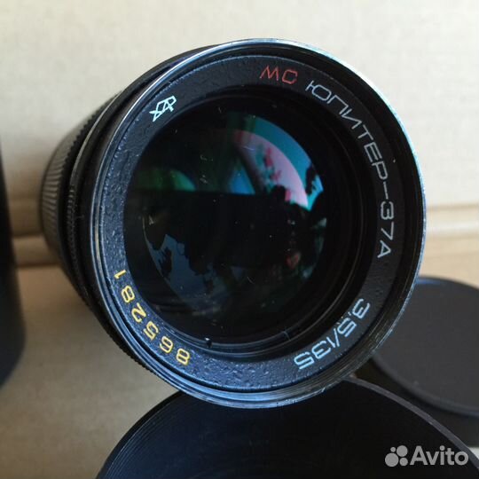 Фотообъектив Юпитер-37А с просветлением мс М42 рез