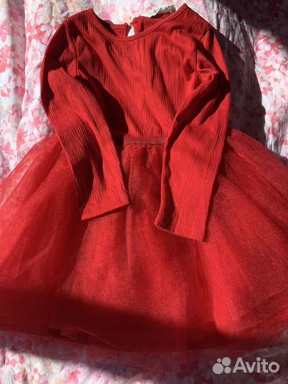 Платье для девочки 98 104 нарядное