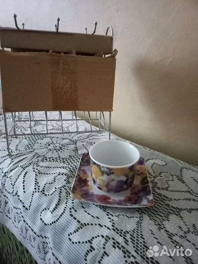 Чашка с блюдцем