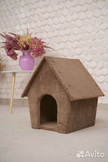 Когтеточка Домик для кошек / Игровой комплекс