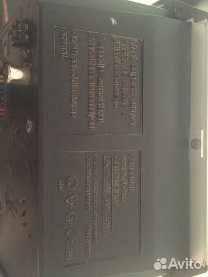 Музыкальный центр panasonic sa pm 29 / Колонки