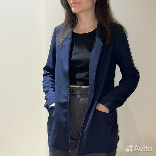 Пиджак женский синий HM