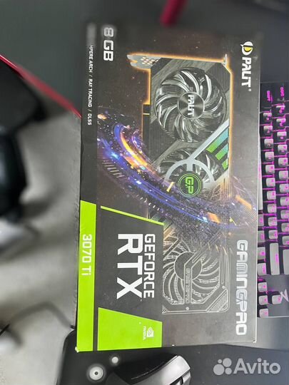 RTX 3070 TI - Palit (на гарантии)