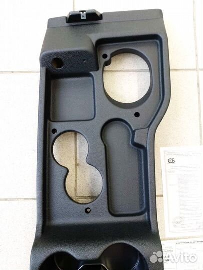 Тоннель пола Нива Ваз 21214 авс-пластик 