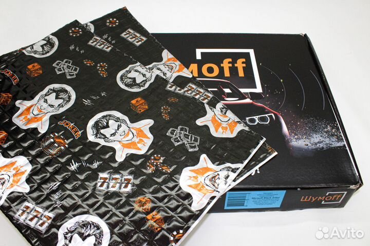 Виброизоляция Шумофф Black Jack