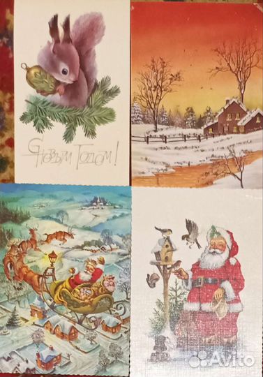 Открытки подписанные новогодние