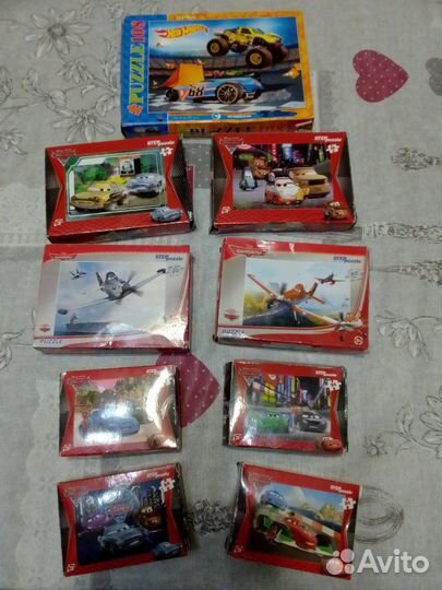 Пазлы (много)