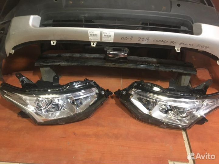 Передняя часть Mitsubishi Outlander 3 2012-2015